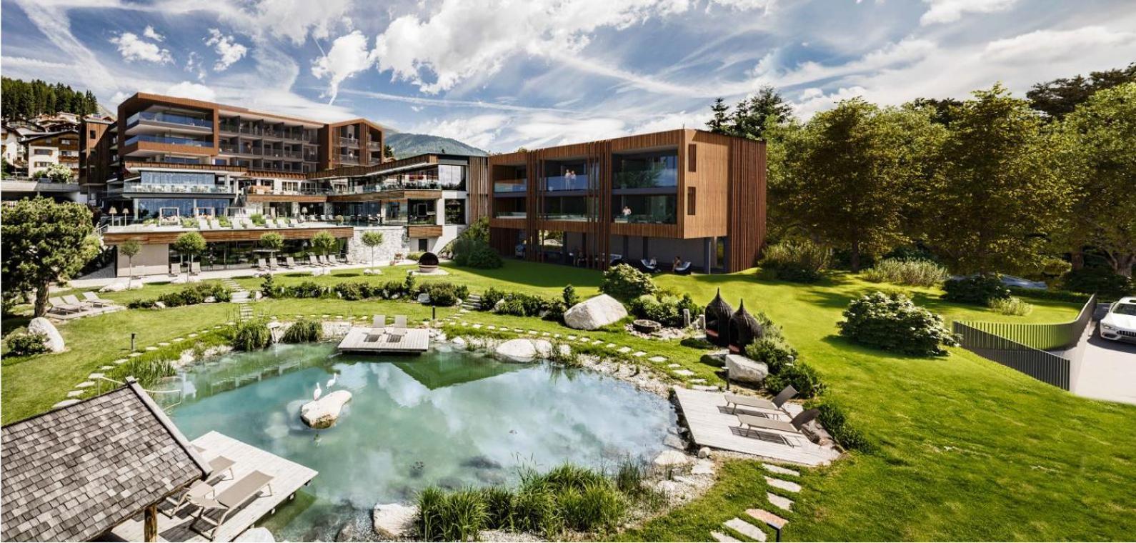 Hotel Sonnenberg Panorama Dolomites Wellbeing Maranza Exterior foto